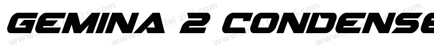 Gemina 2 Condensed C字体转换